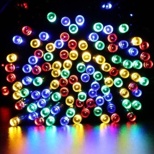 Solar Fairy String Lights 100/200/500 LED Outdoor Garden Christmas Party Decor - Picture 21 of 24