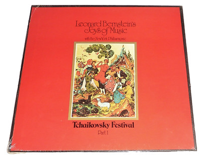 ''SS'' VINYL BOX SET / LEONARD BERNSTEIN ''JOYS OF MUSIC'' TCHAIKOVSKY FESTIVAL