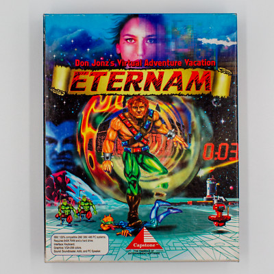 Eternam US Import von Capstone/Infogrames, 1993, IBM PC MS-DOS 3,5'' Disks SELTEN