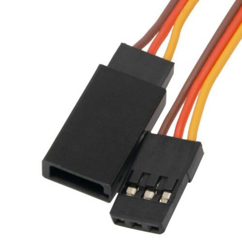 20pcs 100mm Male to Female JR Futaba Plug RC Servo Extend Lead Wire Cable 10cm - Picture 2 of 4