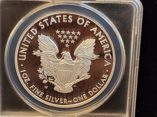 2008 W, P AMERICAN SILVER EAGLE SET ANACS PR70 DCAM & MS70 FIRST RELEASE - Picture 6 of 6