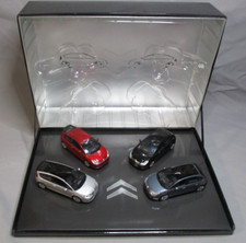 AV386 NOREV 1/43 1:43 COFFRET 4 VOITURES CITROEN C4 2004 Ref AMC008673
