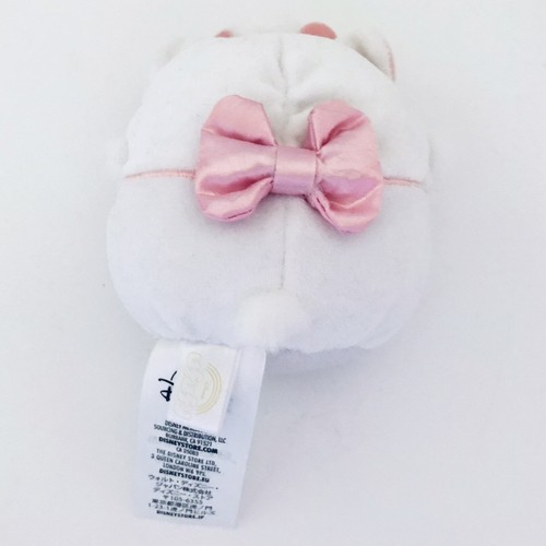 Arco de peluche Ufufy Marie gato Aristocats 4 pulgadas rosa blanco de tienda Disney - Imagen 3 de 7