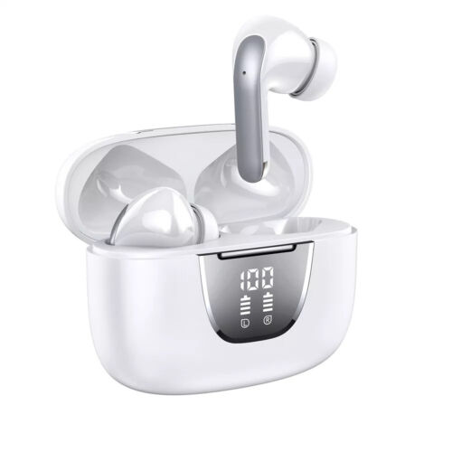 Mini Bluetooth TWS Earbuds Best Noise Cancelling Wireless Headphones Sports Gym - Picture 9 of 9