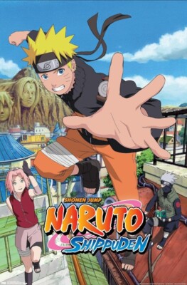 Trends International Naruto Shippuden Jump Poster 22.375'' x 34'' RP17949
