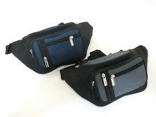 Fanny Pack Waist Bag Hip Belt Pouch Travel Purse In Solid Colors For Men Women.