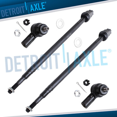 #ad #ad Front Inner and Outer Tie Rod Ends for Honda Civic Acura El $46.02