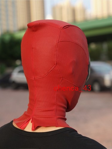 New Handmade Deadpool 3 Movie Mask Cosplay Wearable Helmet Prop Mask + Faceshell - Picture 22 of 31