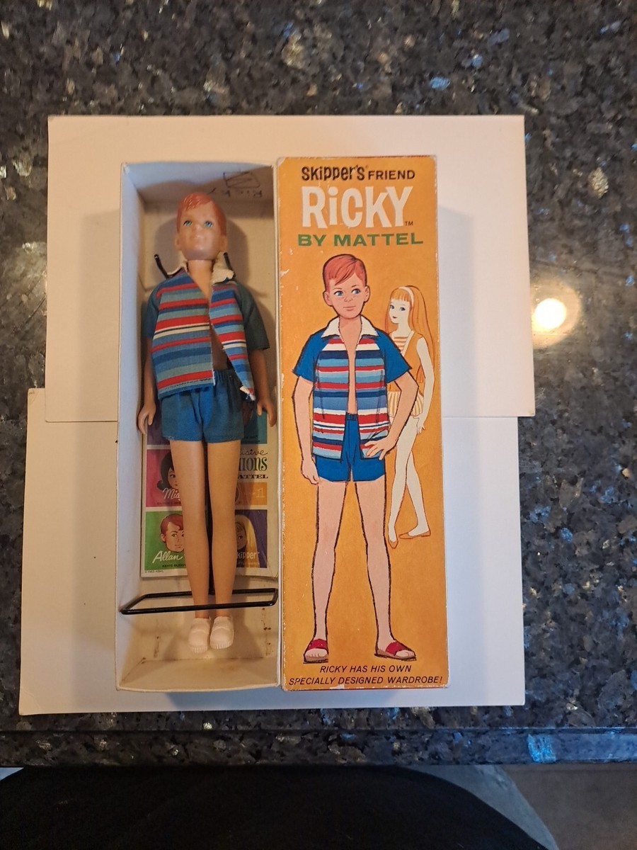 Ricky Doll Mint in Box # 1090 Skipper's friend Don't Know If Shoes