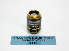 OLYMPUS UMPlanFL 10x/0.30 ∞/- Microscope Objective Lens Used (8446)K