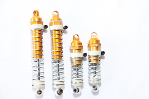 RC10-285 TEAM ASSOCIATED VINTAGE RC10 BUGGY (1980'S) FRONT REAR GOLD SHOCKS