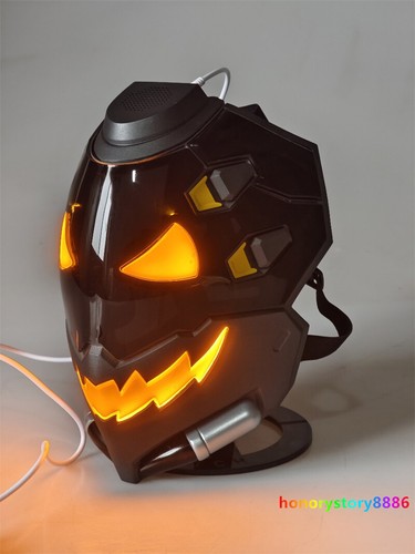 Game OW Ana Amari Cosplay Helmet Corpse Ghost Mask LED Light PVC Prop Collection - Picture 2 of 11