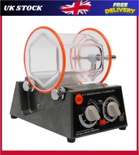 3KG Rotary Tumbler Jewelry Polisher Finisher Machine Stone Coin + Polishing Bead