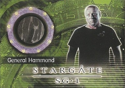 STARGATE SG-1 SEASON 4 KOSTÜMKARTE C6 GENERAL HAMMOND