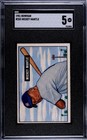 1951 Bowman Mickey Mantle #253 SGC 5