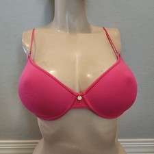 Natori Bra 34C Pink Underwire Lightly Lined