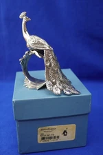Reed & Barton Silverplate 1824 Collection Peacock Napkin Ring #1822- NIB