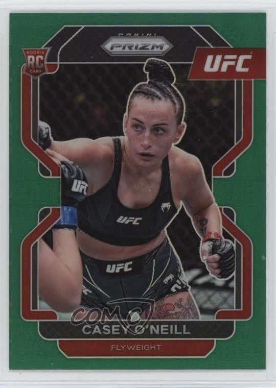2022 Panini Prizm UFC Green Prizm Casey O'Neill #179 u0u