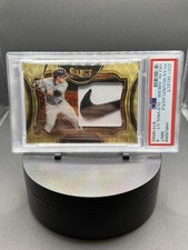2021 Panini Select Ryan Mountcastle Rookie Gold Vinyl 1/1 Jumbo Swatch #HRJS-RM