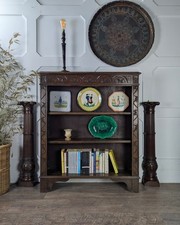 Early 20th Century Solid Oak Bookcase