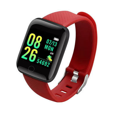 Bluetooth Smart Watch Fitness Tracker - Heart Rate Monitor for iOS Android