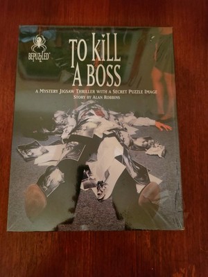 Bepuzzled To Kill A Boss Mystery Puzzle Thriller Brandneu & Versiegelt Kostenlos UK P&P