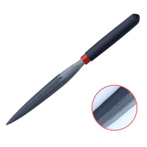4Pcs Needle File Set Hand Metal Files Strength Steel Include Flat Warding Square - Picture 4 of 8