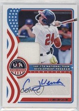 2025 Panini Stars and Stripes CJ Weinstein #NTS-CW Auto 4g8