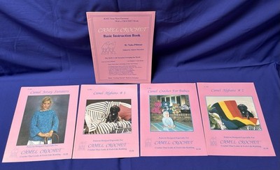 Camel Crochet Basic Instruction Book & Mixed Pattern Leaflets - Crochet