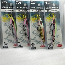 Saltiga FG Daiwa FK JIG SLJ 60g 80g 4 piece set