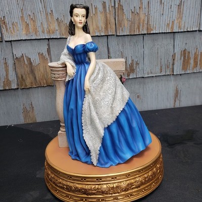 gone with the wind blue dress FARM Rio Full of Flowers Midi Dress Blue Floral Print Cotton Size Medi   Celebrity Owned