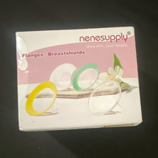 nenesupply Breast Pump Flanges/Breastshields Multi-Angle Flex Soft Oval, Multi
