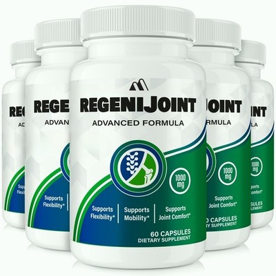 RegeniJoint Capsules,Regeni Joint Support for Flexibility and Mobility - 5 Pack