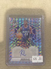 2023-24 Panini Mosaic - Scripts Keon Ellis #MS-KES (AU)