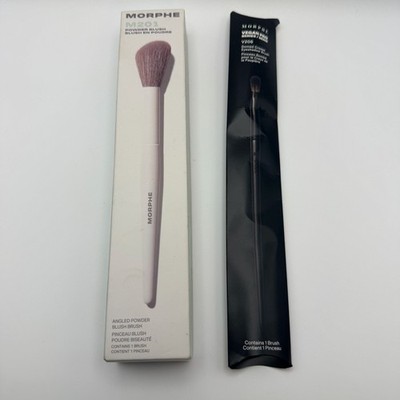 Morphe Brush Bundle M201 Blush Brush & V206 Eyeshadow Brush
