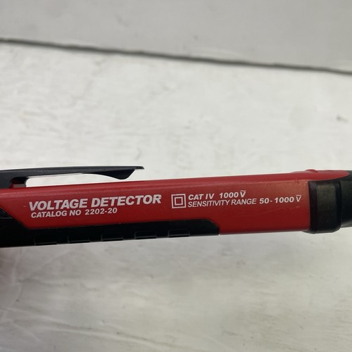Non-Contact Voltage Detector - Milwaukee 2202-20 - Used - TESTED WORKS - Good - Picture 8 of 20