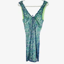 Urban Outfitters Babydoll Fairy Slip Dress Y2k Mini Psychedelic  Whimsigoth