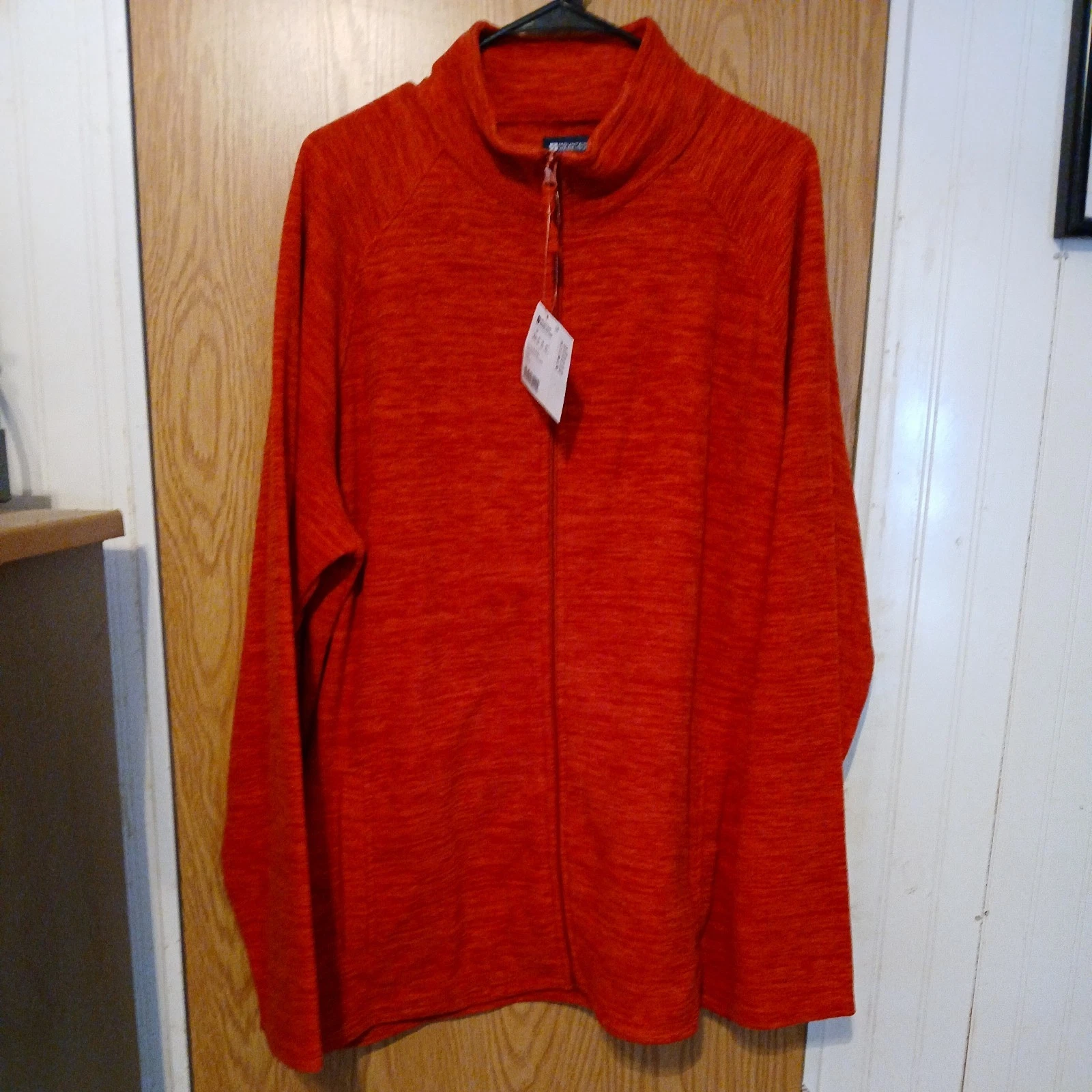 Mountain Warehouse Snowdon Full Zip Fleece Red Jacket Size 2XL NWT