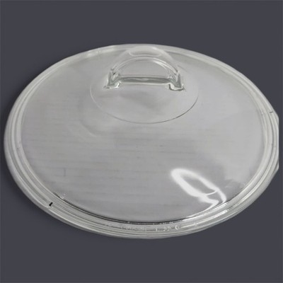  PYREX Clear Glass Round Replacement Lid L 21 C Cover FIN D-Handle Lid