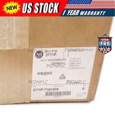 1PC Allen Bradley 2711P-T10C4D6 /A PanelView Plus 2711PT10C4D6 US Free Tax