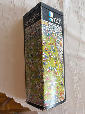 *Heye Puzzle* Mordillo ''Mordillofootballissimo'' 1500 Teile Cartoon  - Rarität
