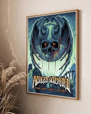 Poster Tour Avenged Sevenfold Aug 31 & Sep 1 2025 Chicago, IL