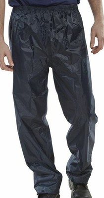 Wetterfeste Überhose Beeswift Nylon dunkelblau Größe M Neu