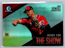 2019 Bowman Chrome #RFTS-9 Nick Senzel Ready for the Show Cincinnati Reds MLB