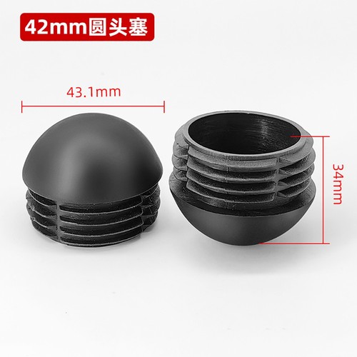 Domed Round Plastic End Caps Blanking Plugs Bung Tube Pipe Inserts 13mm - 76mm - Picture 44 of 61