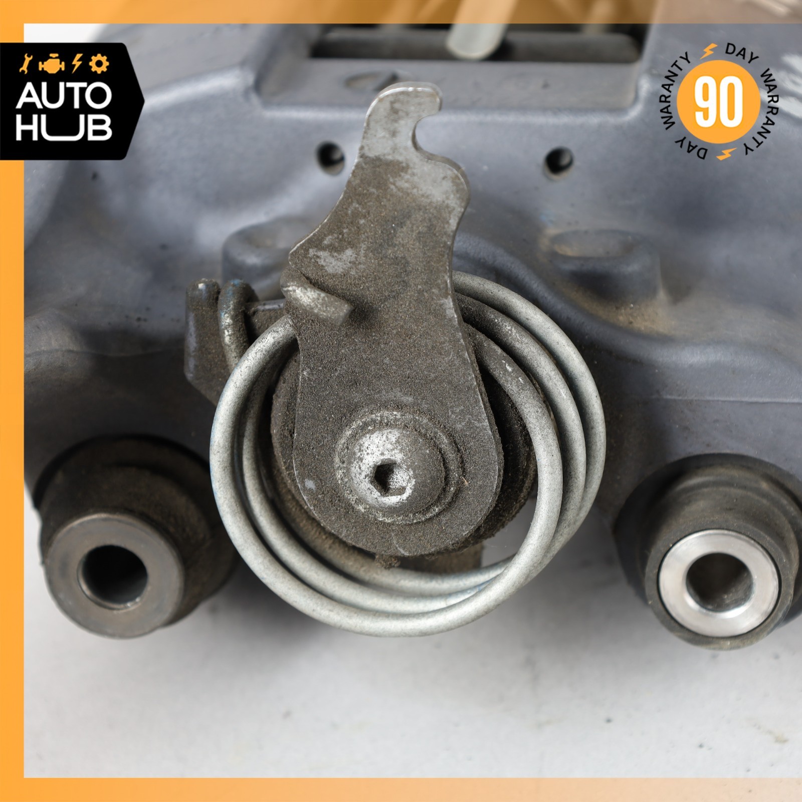 08-18 Aston Martin DB9 DBS Left Side Parking Brake Caliper AD232C465BB OEM 22k