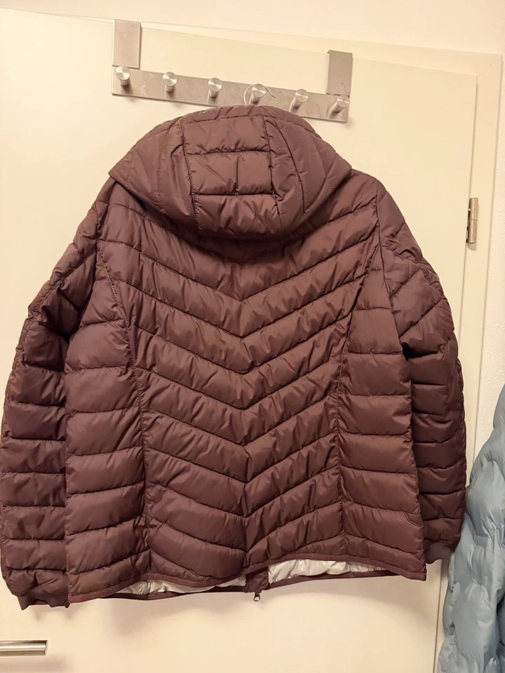 Camel active Stepp Long Jacke light weight ohne Daune Gr. 44  bordeaux dunkelrot - Bild 3 von 4