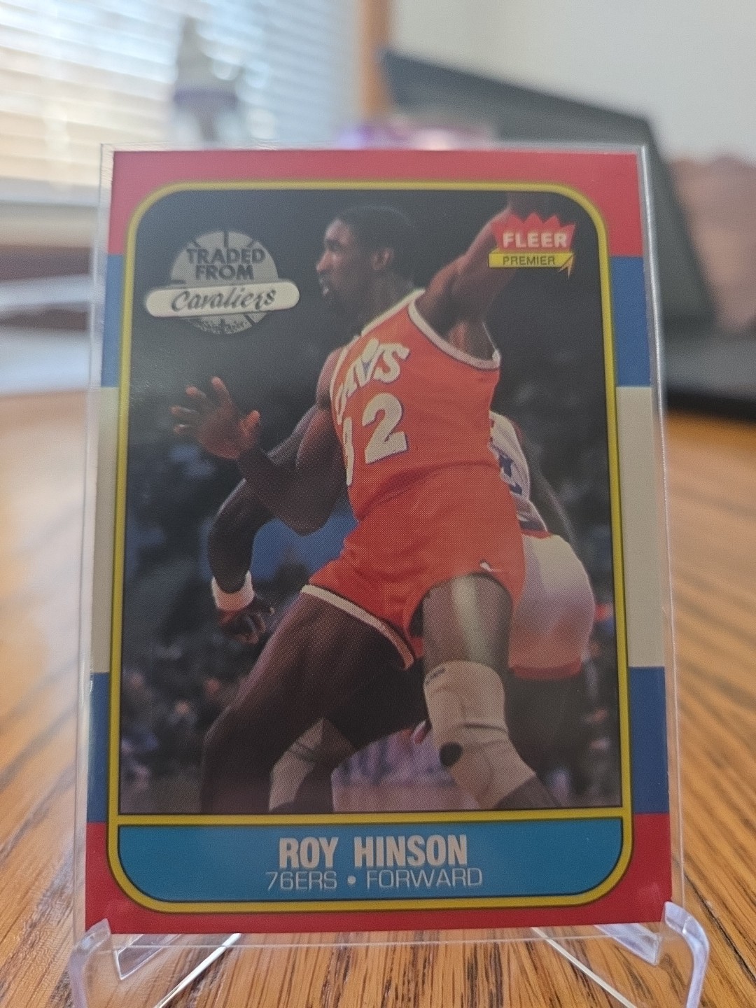 1986-87 Fleer - Roy Hinson #46