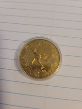1980 Lake Placid Olympic Speedskating Coin