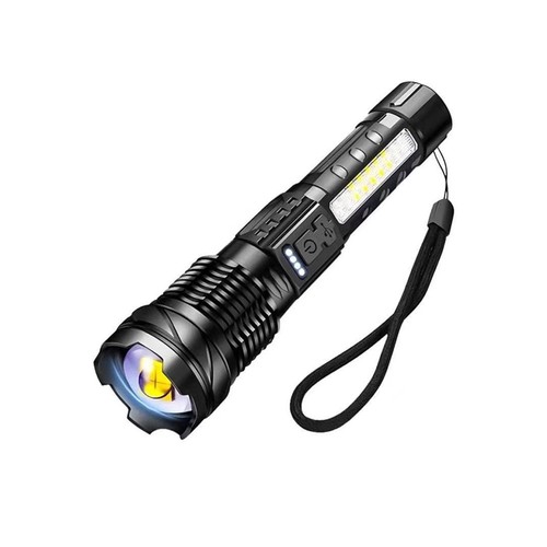 Linterna LED súper brillante de 1-3 piezas potente antorcha recargable con zoom - Imagen 15 de 22
